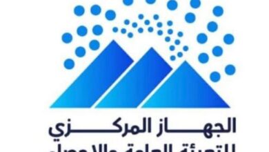 الجهاز المركزي للتعبئة العامة والإحصاء