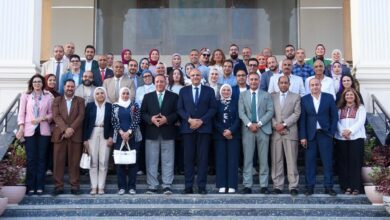 محافظ الإسكندرية في أول لقاء صحفي بديوان عام المحافظة