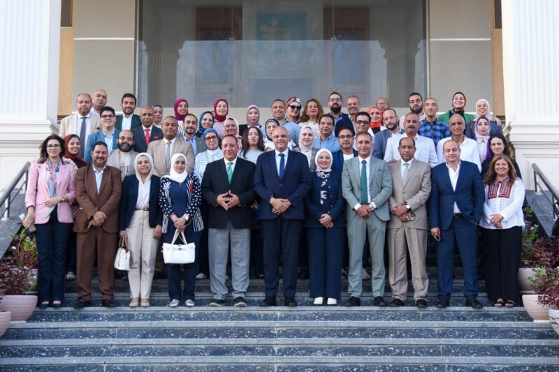محافظ الإسكندرية في أول لقاء صحفي بديوان عام المحافظة